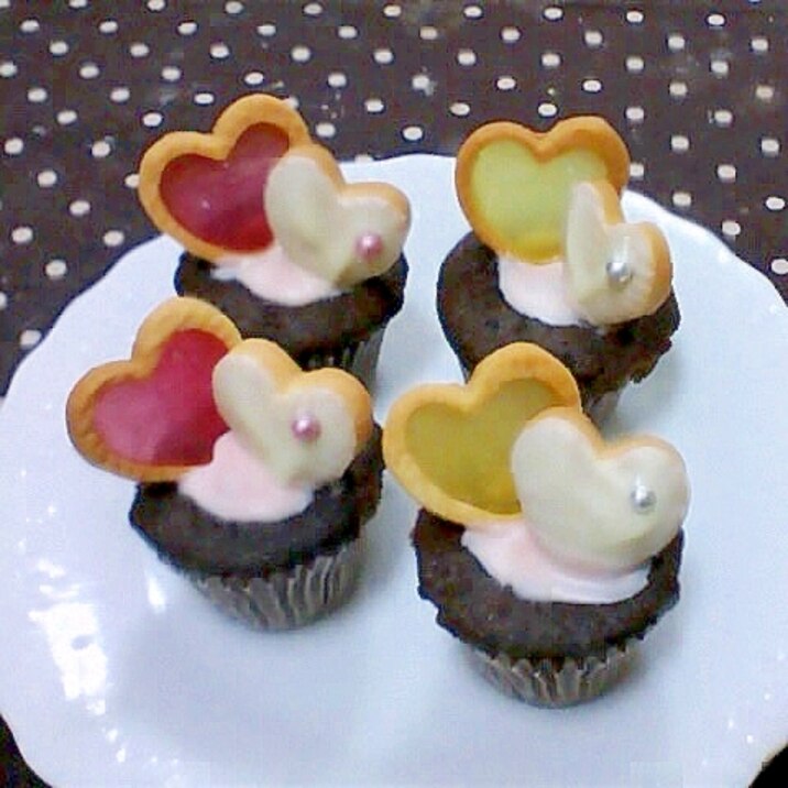 バレンタインチョコマフィン レシピ 作り方 By 気まぐれみけにゃん 楽天レシピ